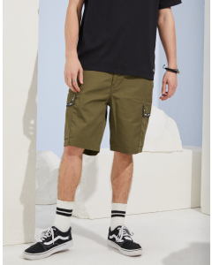 DICKIES WOVEN CARGO SHORTS - MILITARY GR